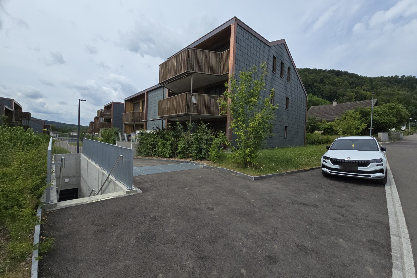 Aussentreppe zu Raum 2 und 3