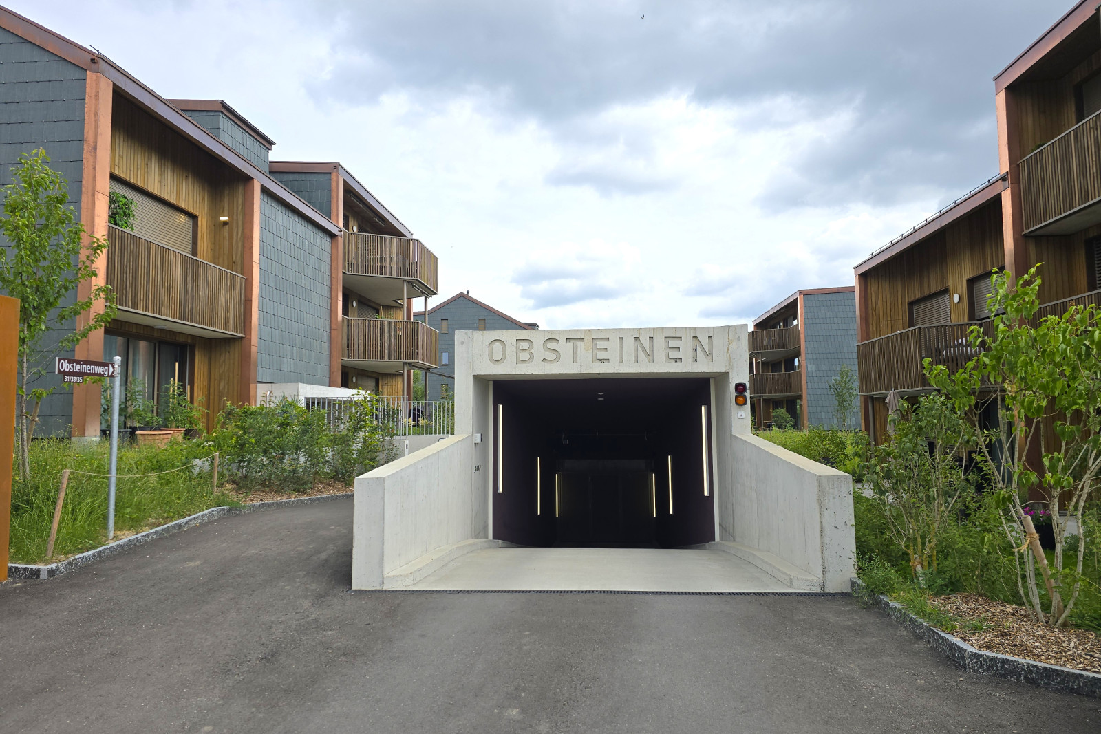 Eingang Tiefgarage Haus 35